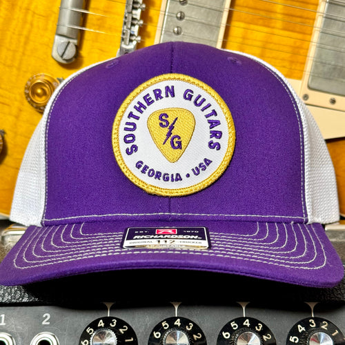 Southern Guitars Patch Hat - Richardson - Purple/Gold/White