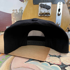 Southern Guitars Flat Bill Patch Hat- Snap Back - Black
