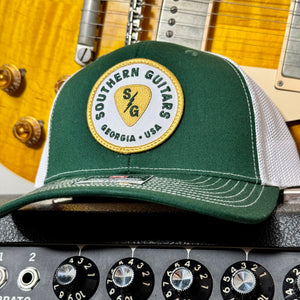 Southern Guitars Patch Hat - Richardson Snap/Mesh - Green/Gold/White