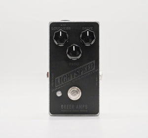 Greer Amps Lightspeed Organic Overdrive - Blackout “Black Friday” Limited Edition
