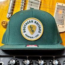Load image into Gallery viewer, Southern Guitars Patch Hat Flat Bill - Richardson - Green
