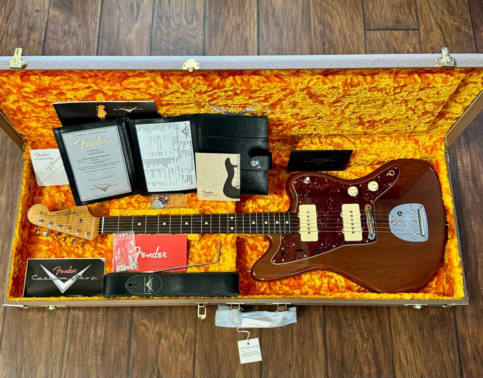 Fender Custom Shop Masterbuilt Dennis Galuszka 1959 Jazzmaster NOS San –  Southern Guitars