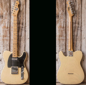 Mario Martin T Style - Nocaster Blonde Blackguard - Aged