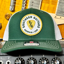 Load image into Gallery viewer, Southern Guitars Patch Hat - Richardson Snap/Mesh - Green/Gold/White