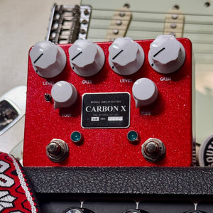 Browne Amplification Carbon X Sparkle Red Ltd Edition