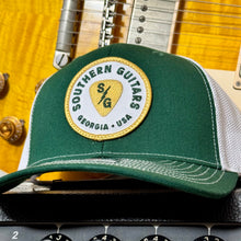 Load image into Gallery viewer, Southern Guitars Patch Hat - Richardson Snap/Mesh - Green/Gold/White