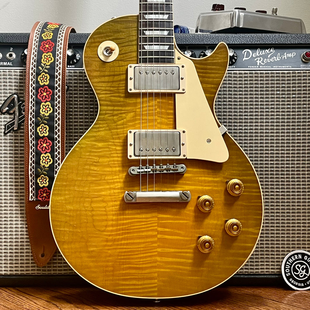 Gibson Custom CME Les Paul Standard Green Lemon Brazilian Rosewood Fingerboard