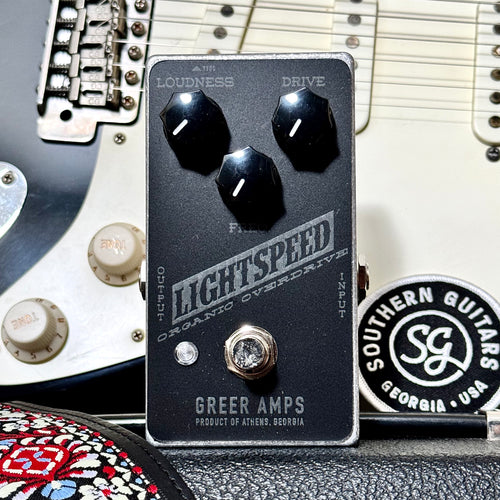 Greer Amps Lightspeed Organic Overdrive - Blackout “Black Friday” Limited Edition