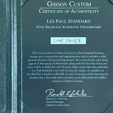 Load image into Gallery viewer, Gibson Custom CME Les Paul Standard Green Lemon Brazilian Rosewood Fingerboard