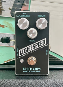 Greer Amps Lightspeed Organic Overdrive - Reverse Daphne Blue Colorway