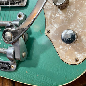 Mario Martin ‘72 T Hollow - Sherwood Green Double Bound w/ Bigsby